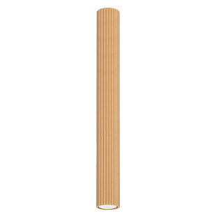 Lampa Sollux Karbon: Złota tuba 6,5cm - Stylowe oświetlenie