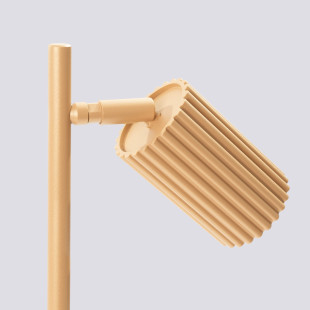 Lampa biurkowa Karbon złota Sollux | Minimalistyczny design