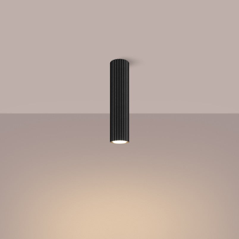 Lampa spot Karbon Sollux - nowoczesny design | Sklep