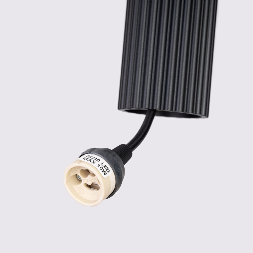 Lampa wisząca Karbon 3 tuby czarna Sollux | Sklep z lampami