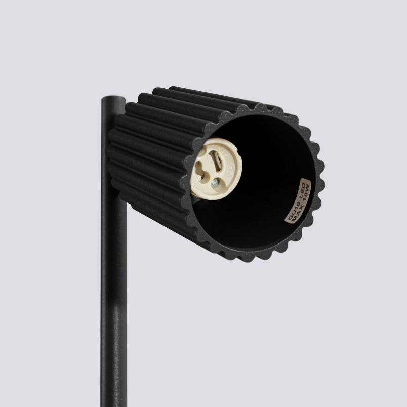 Lampa biurkowa Karbon czarna Sollux | Minimalizm i styl