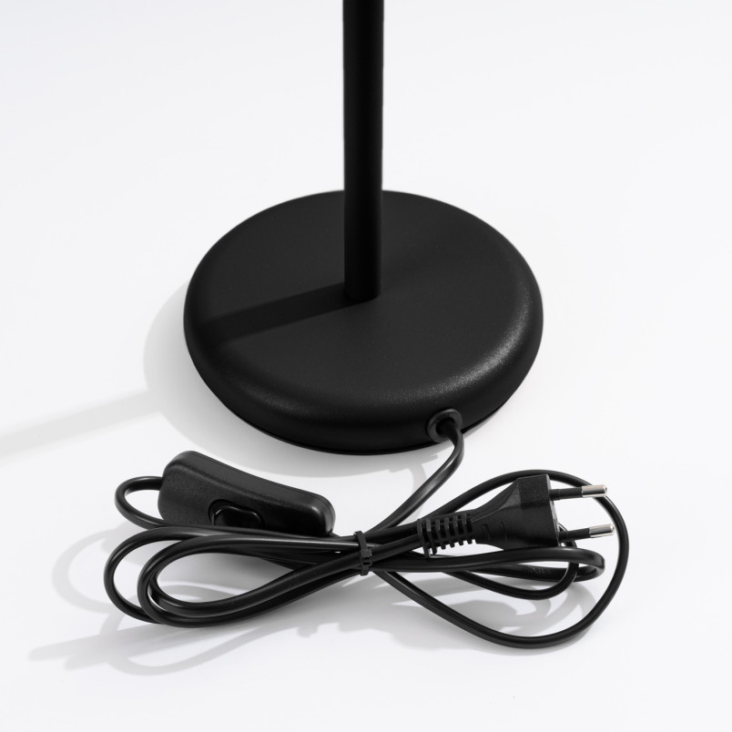Lampa biurkowa Karbon czarna Sollux | Minimalizm i styl