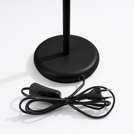 Lampa biurkowa Karbon czarna Sollux | Minimalizm i styl