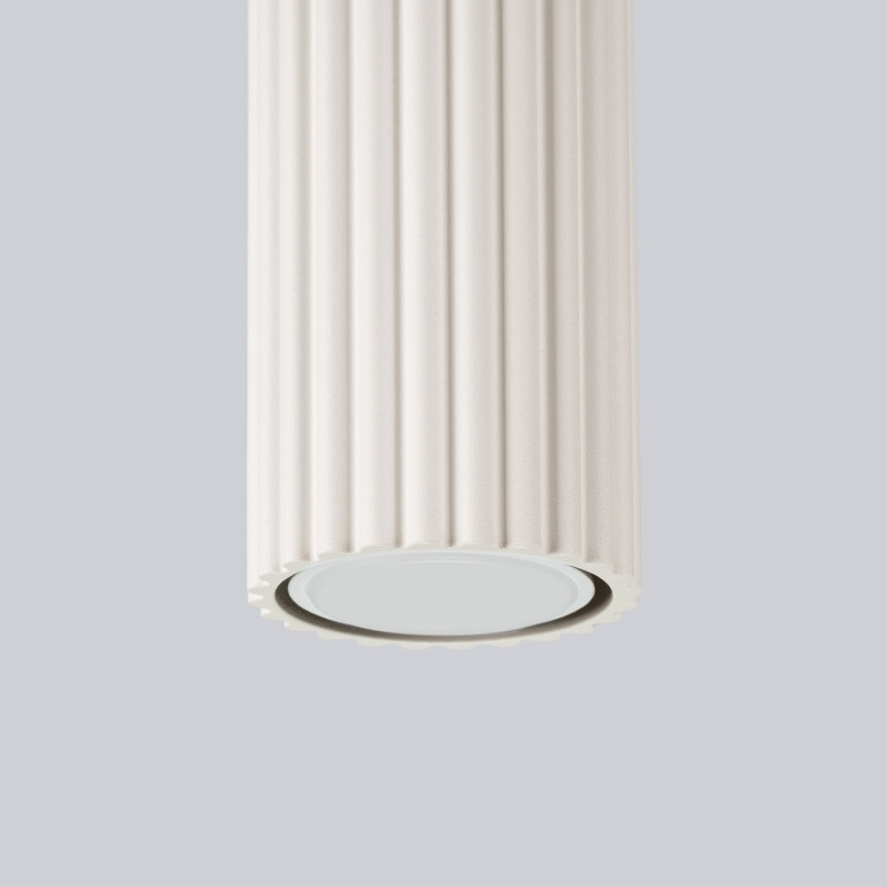 Lampa spot Karbon beżowa Sollux | Nowoczesne oświetlenie