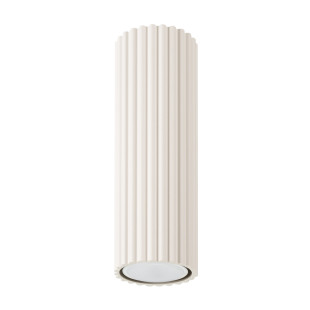 Lampa spot Karbon Sollux - Beżowa tuba | Oświetlenie LED
