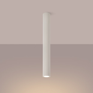 Lampa spot Karbon beżowa Sollux | Nowoczesny design