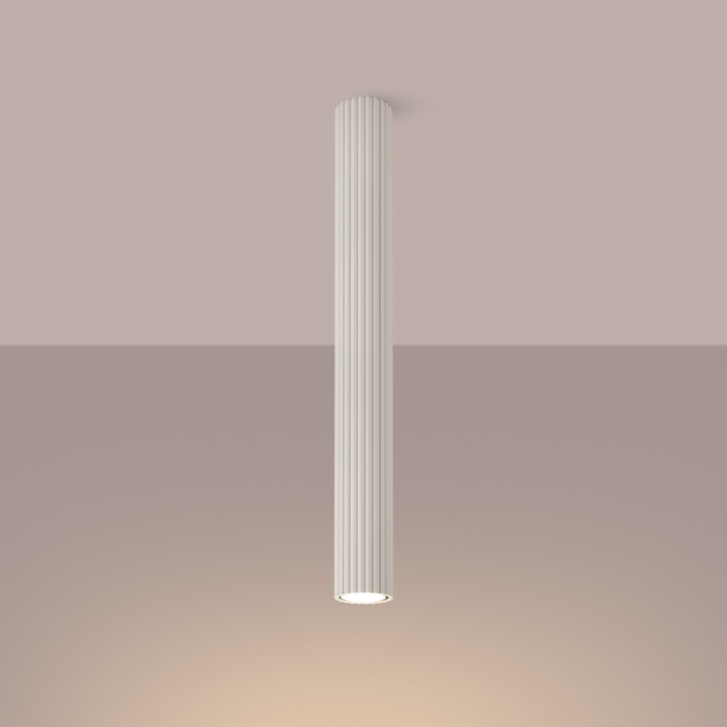 Lampa spot Karbon beżowa Sollux | Nowoczesny design