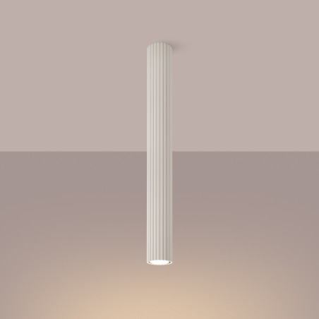 Lampa spot Karbon beżowa Sollux | Nowoczesny design