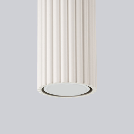 Lampa spot Karbon beżowa Sollux | Nowoczesny design