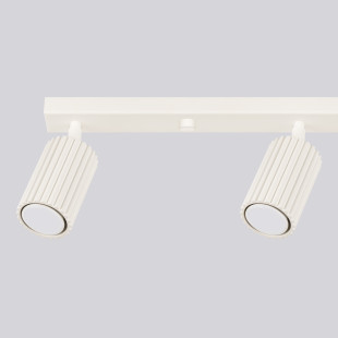 Reflektor Karbon Long Beżowy Sollux | Lampa Sufitowa 4 Punktowa