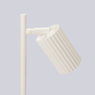 Lampa biurkowa Karbon beżowa Sollux | Minimalizm i styl