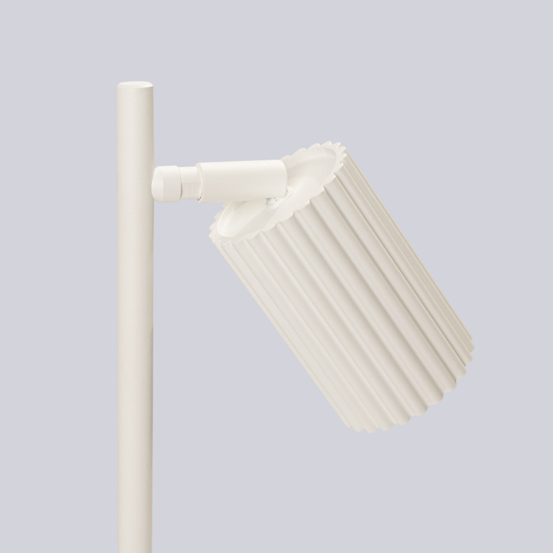 Lampa biurkowa Karbon beżowa Sollux | Minimalizm i styl