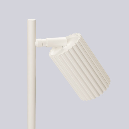 Lampa biurkowa Karbon beżowa Sollux | Minimalizm i styl