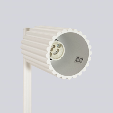 Lampa biurkowa Karbon beżowa Sollux | Minimalizm i styl