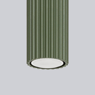 Lampa spot Karbon zielona Sollux | Nowoczesne oświetlenie