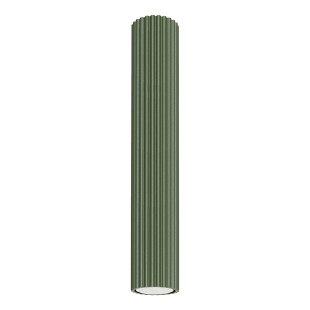 Lampa spot Karbon zielona Sollux | Oświetlenie minimalistyczne