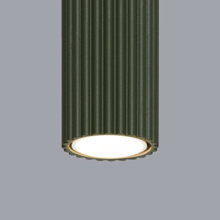 Lampa spot Karbon zielona Sollux | Nowoczesne oświetlenie