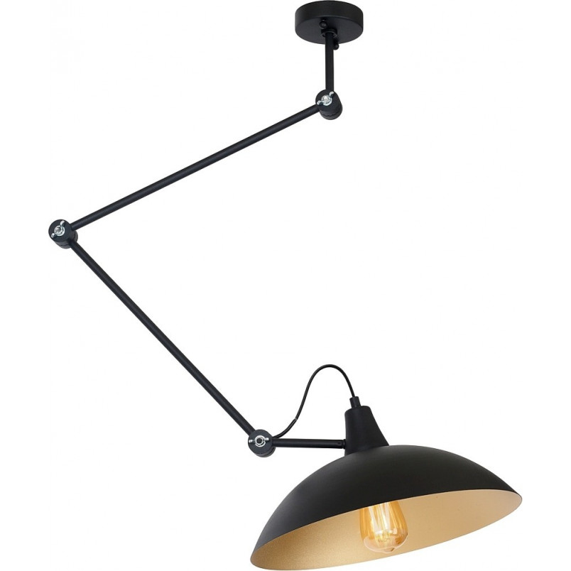 Lampa sufitowa loft Melos czarno-złota Aldex | Sklep z lampami