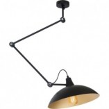 Lampa sufitowa loft Melos czarno-złota Aldex | Sklep z lampami