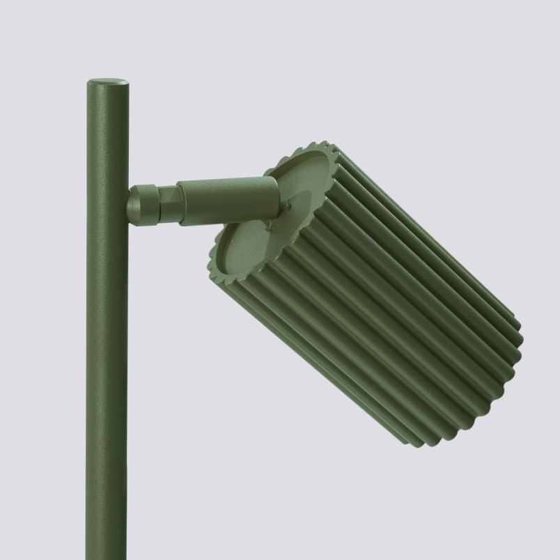 Lampa biurkowa Karbon Sollux - Zielony oliwkowy | Sklep Sollux