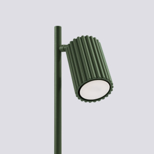 Lampa biurkowa Karbon Sollux - Zielony oliwkowy | Sklep Sollux