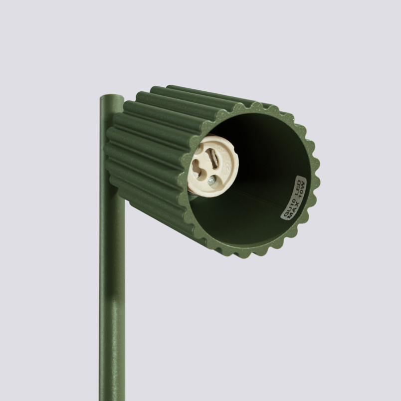 Lampa biurkowa Karbon Sollux - Zielony oliwkowy | Sklep Sollux