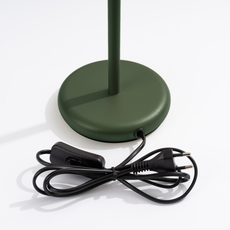 Lampa biurkowa Karbon Sollux - Zielony oliwkowy | Sklep Sollux