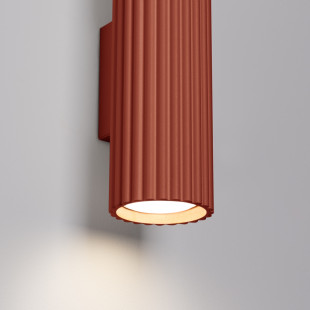 Kinkiet ryflowany Karbon | Sollux | Ochrona IP20