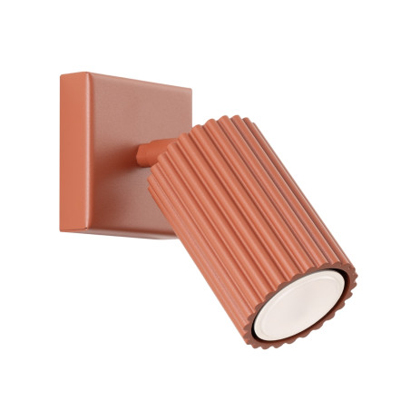 Kinkiet Ryflowany Karbon Sollux | Ochrona IP20, GU10