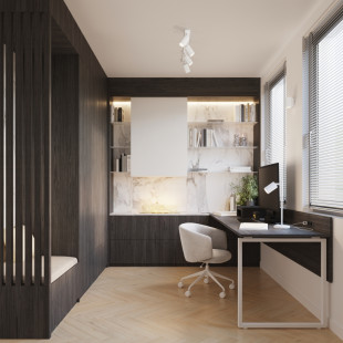 Kinkiet ryflowany Karbon biały Sollux | Minimalistyczny design