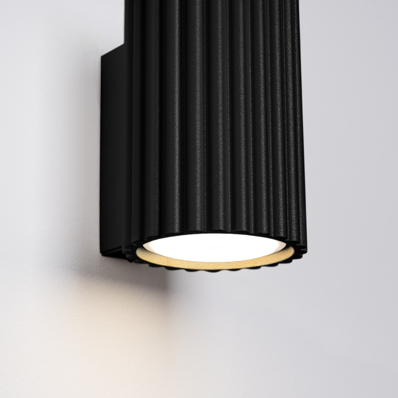 Kinkiet Karbon czarny Sollux | Nowoczesny design