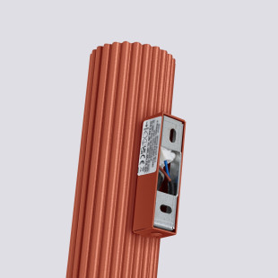 Kinkiet ryflowany Karbon | Sollux | Ochrona IP20