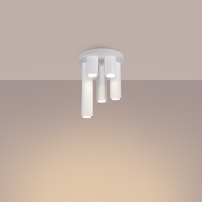 Plafon 5 punktowy Lagos Sollux - nowoczesny design | Sklep z oświetleniem