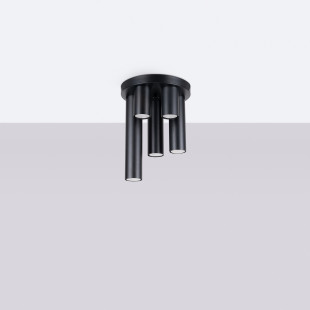 Plafon 5 punktowy Lagos Sollux | Czarny, Metal | Kup Teraz