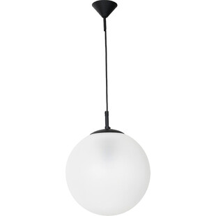 Lampa Wisząca Szklana Kula Globus 30cm Biały Mat Aldex | Sklep Lamp