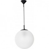 Lampa Wisząca Szklana Kula Globus 30cm Biały Mat Aldex | Sklep Lamp