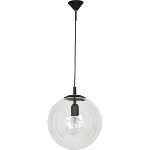 Lampa wisząca szklana kula Globus 30cm - Aldex | Elegancki Design