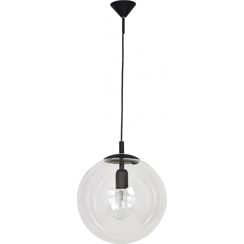 Lampa wisząca szklana kula Globus 30cm - Aldex | Elegancki Design