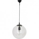 Lampa wisząca szklana kula Globus 30cm - Aldex | Elegancki Design