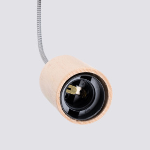 Kinkiet drewniany Nimbi Sollux | Skandynawski design