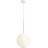 Lampa wisząca szklana kula Bosso 30cm biała Aldex | Sklep z lampami