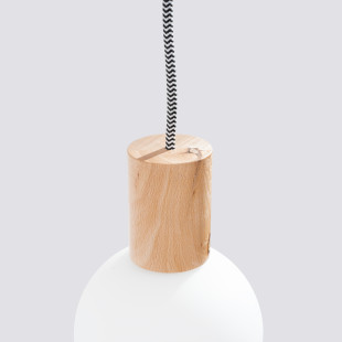 Kinkiet drewniany Nimbi Sollux | Skandynawski design
