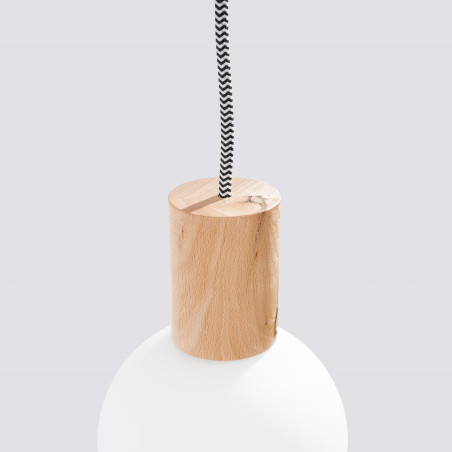 Kinkiet drewniany Nimbi Sollux | Skandynawski design