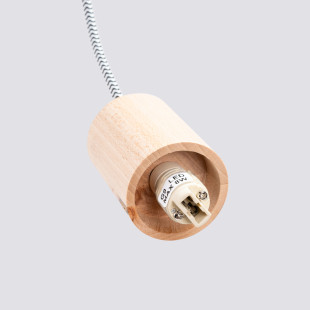 Kinkiet drewniany Nimbi Sollux | Skandynawski design