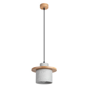 Lampa Betonowa Mab Sollux | Loftowa, Szara 22cm | Kup Online