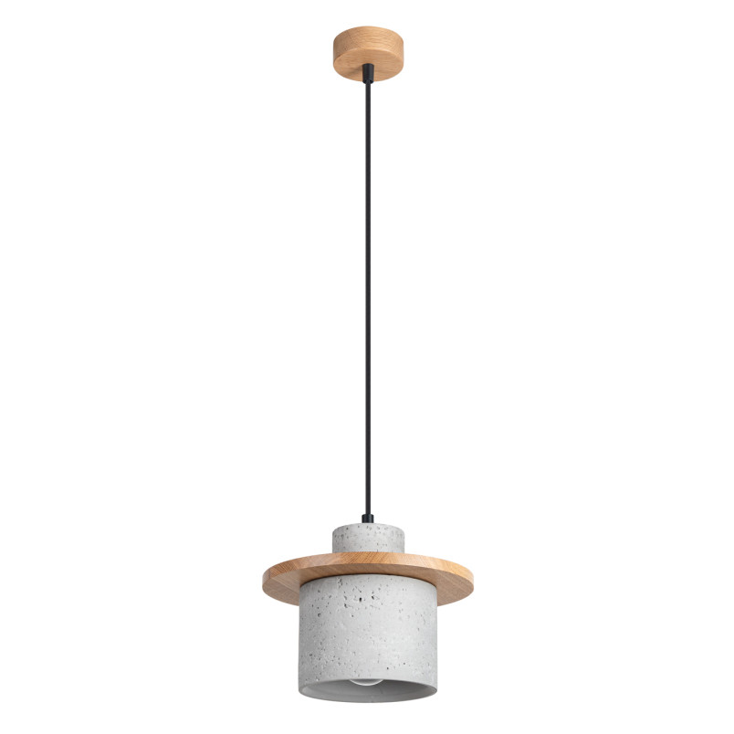 Lampa Betonowa Mab Sollux | Loftowa, Szara 22cm | Kup Online