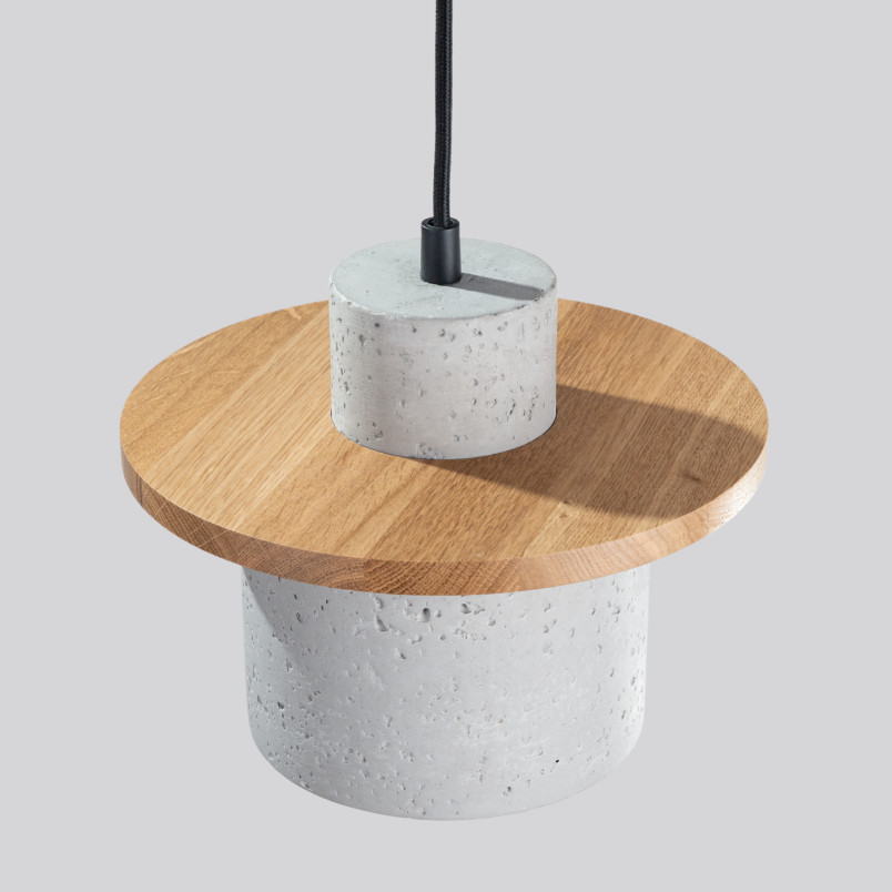 Lampa Betonowa Mab Sollux | Loftowa, Szara 22cm | Kup Online