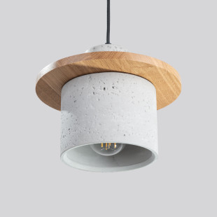 Lampa Betonowa Mab Sollux | Loftowa, Szara 22cm | Kup Online