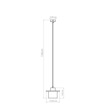 Lampa Betonowa Mab Sollux | Loftowa, Szara 22cm | Kup Online