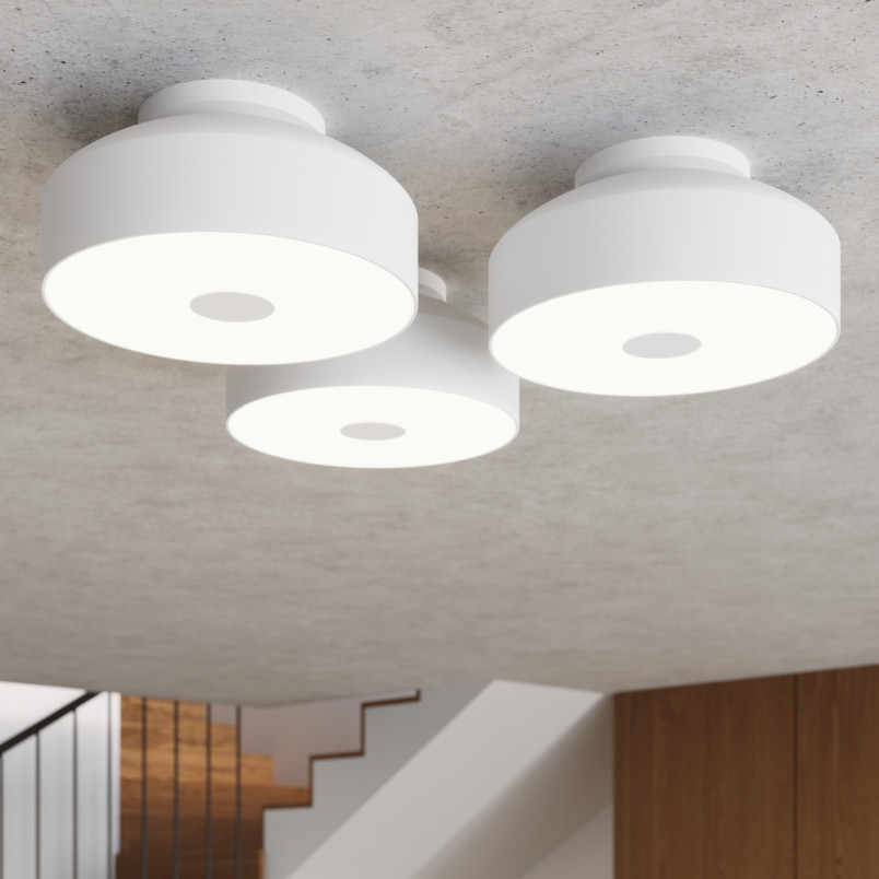 Plafon okrągły Sollux Omiq 30cm - Nowoczesny design | Sklep Sollux